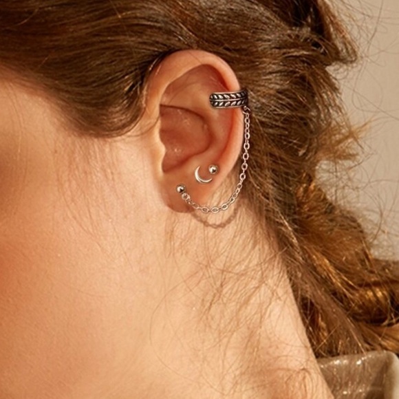 • Trinity • 3 Pc. Earring Cuff Set - Picture 2 of 5